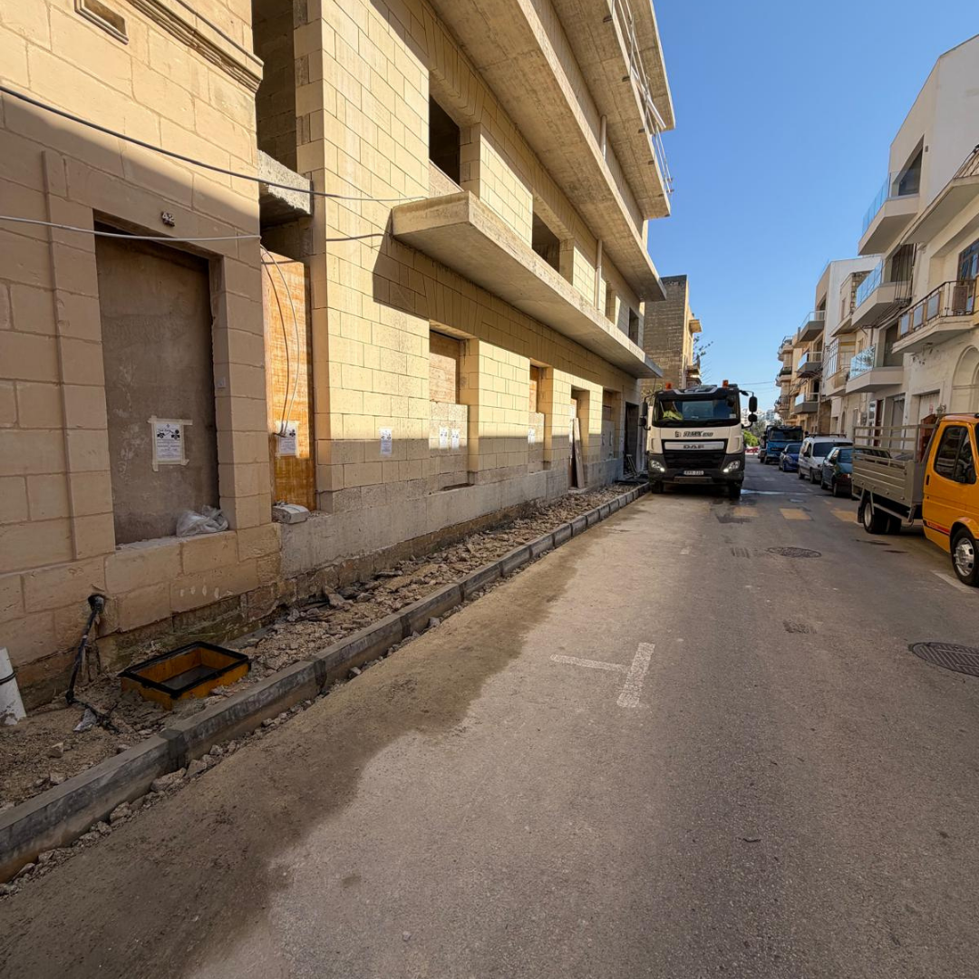 Road works project