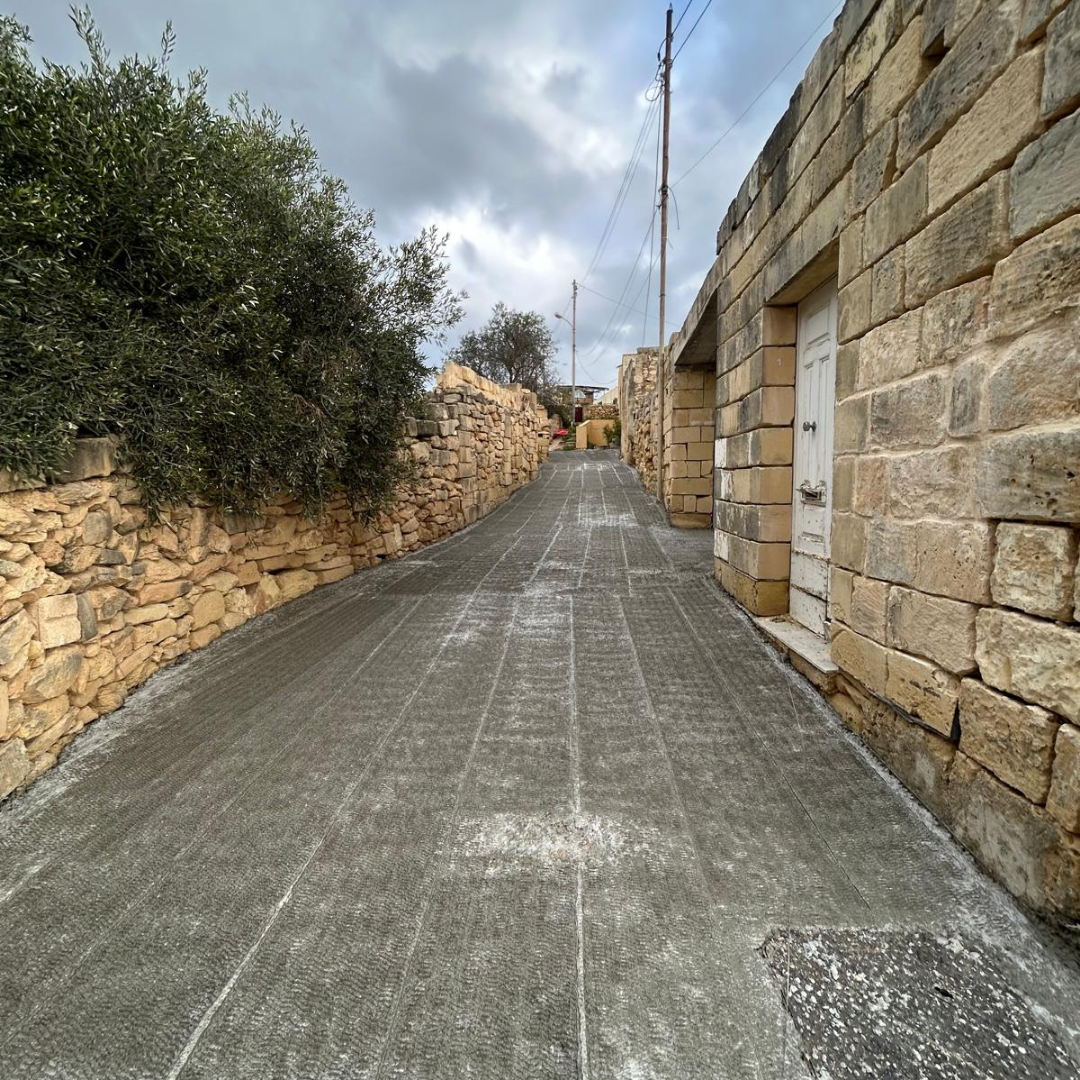 Road works project